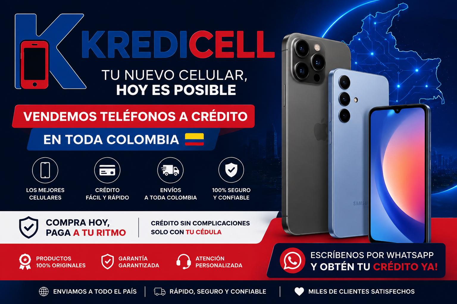 Celulares a crédito - banner 4