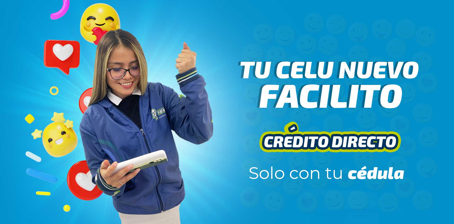 Celulares a crédito - banner 2